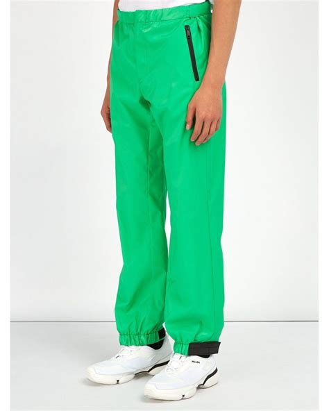 green prada pants|prada technical pants.